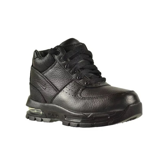 Nike ACG 4C Air Max Goadome ACG Black Boots Toddlers Size 12C Leather 311569-001 - Picture 2 of 9